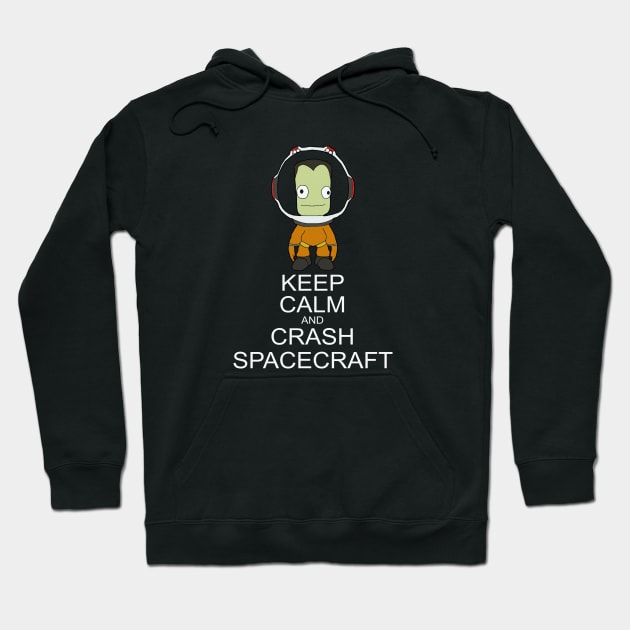 Kerbal Space Program 10 Retro  for Women Men Hoodie by Tracy Daum